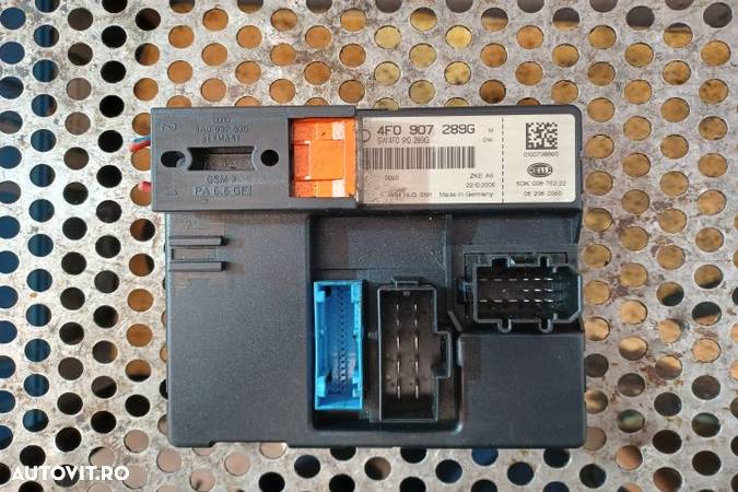 MODUL CONFORT 4F0907289G MX 1253 Audi A6 4F/C6  [din 2004 pana  2008] seria - 1