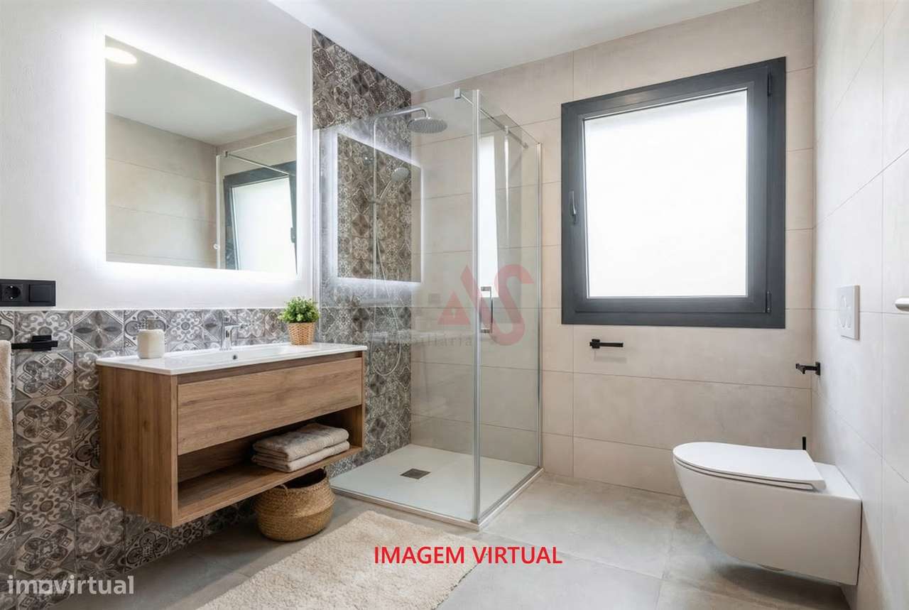 Apartamento T1 NOVO com TERRAÇO, 1 quarto, roupeiro embutido, Infias, - Grande imagem: 4/18