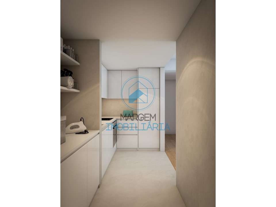 T1´s c/64m2, AC; cozinha open-space; L.garagem + arrumo - Grande imagem: 2/18