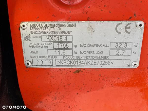 Kubota KX 018-4 2019 - 9