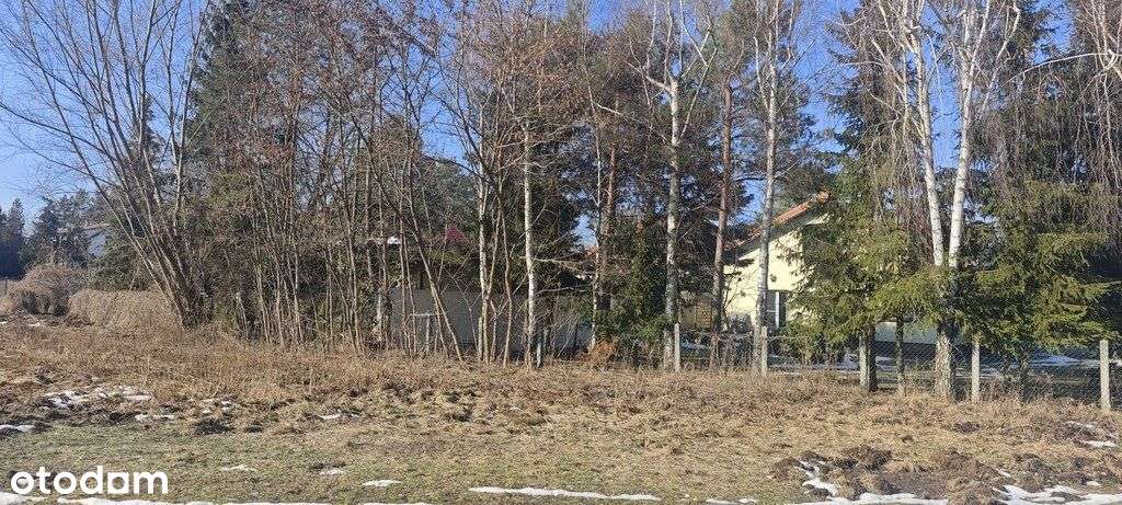 Klaudyn-działka budowlana blisko lasu.-13