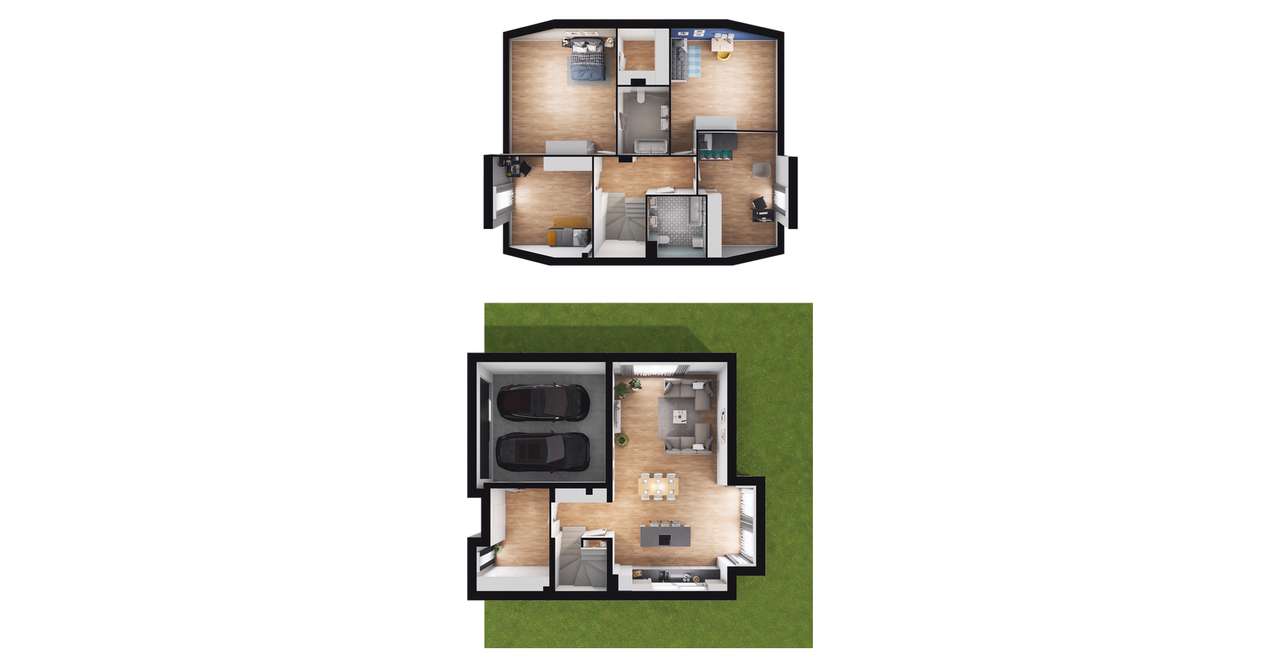 4-pokojowy dom 194m2 + ogródek Bez Pośredników - Pełny obrazek: 2/7