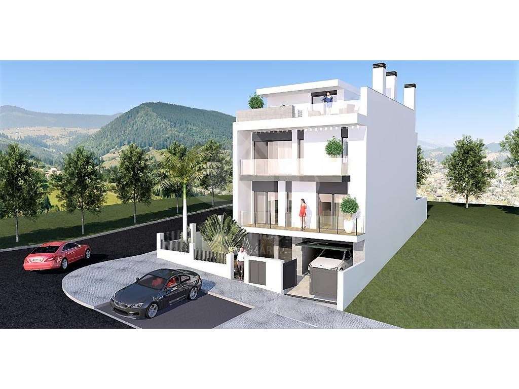 Moradia T3+1 com piscina e rooftop nos Terraços du Moulin, Vialonga - Grande imagem: 5/24