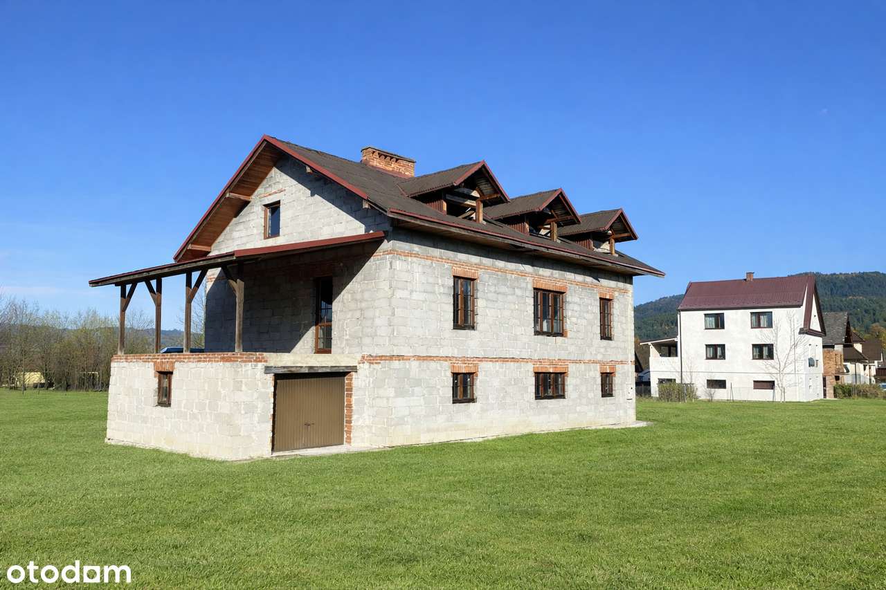 Jeleśnia, dom 350 m2, 10 pokoi pod pensjonat
