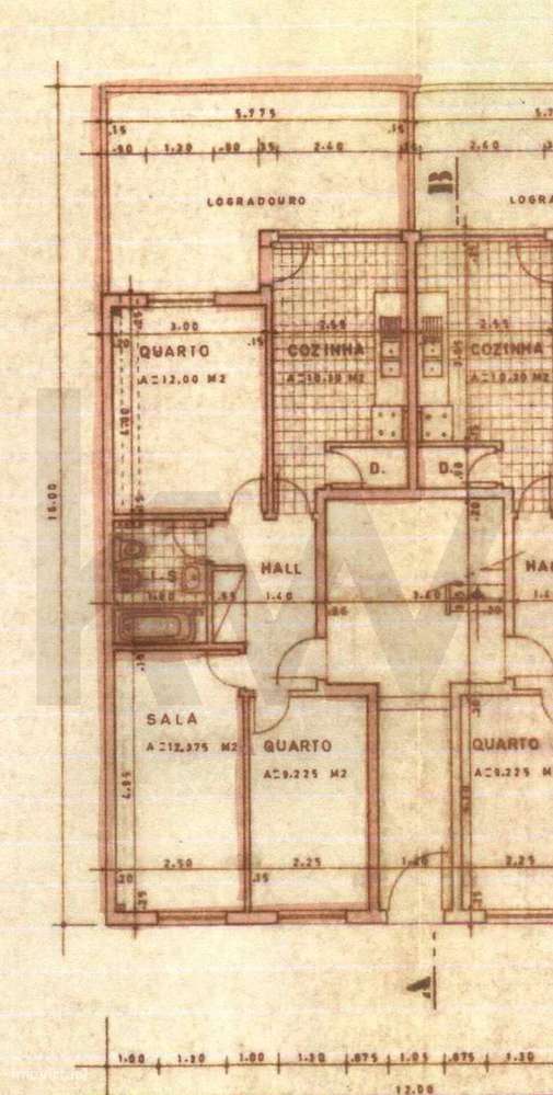 Apartamento T2 com Logradouro Privativo no Bairro Gouveia, Alhos Vedro - Grande imagem: 2/5