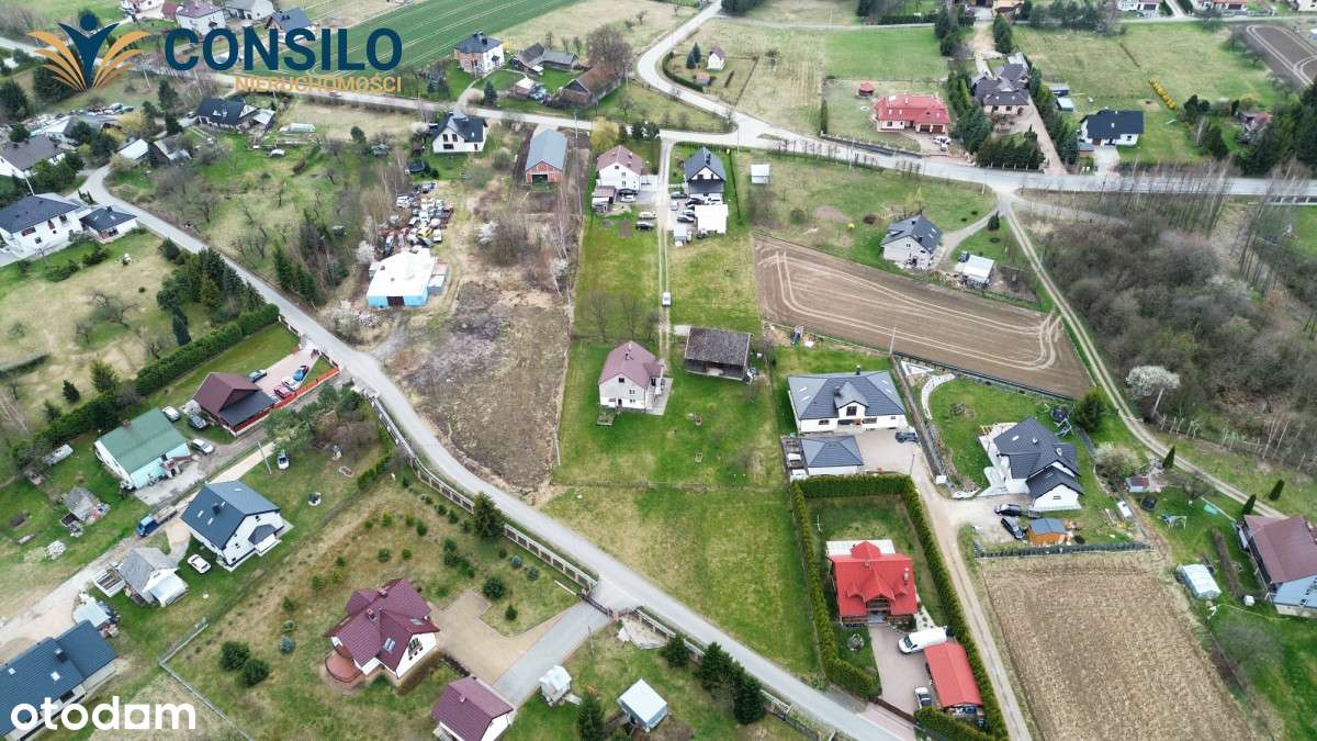 Działka budowlana 13 ar Sławkowice 17km do Krakowa - Pełny obrazek: 5/7