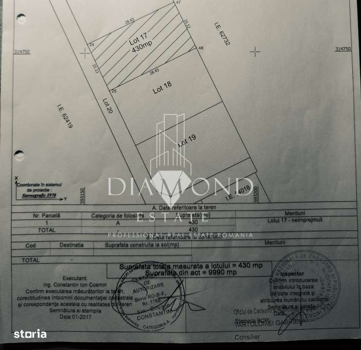 0% Comision! Teren intravilan 430mp Comuna Berceni - Strada Miorita-2