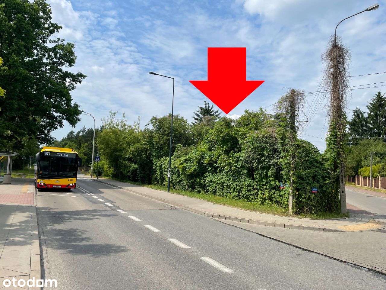 Działka budowlana 585 m² W-wa Wesoła