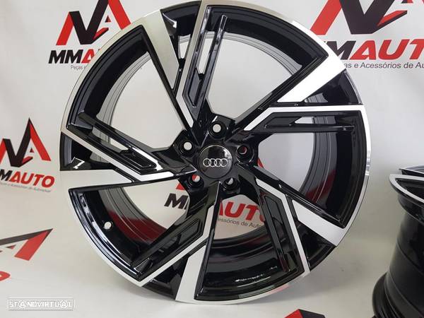 Jantes Audi RS6 2020 Preto Polido 18 - 4