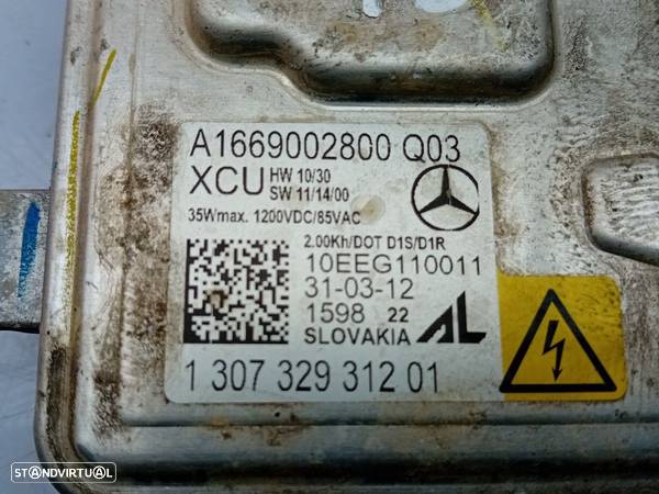 Centralina De Luzes Balastro Mercedes-Benz M-Class (W166) - 4