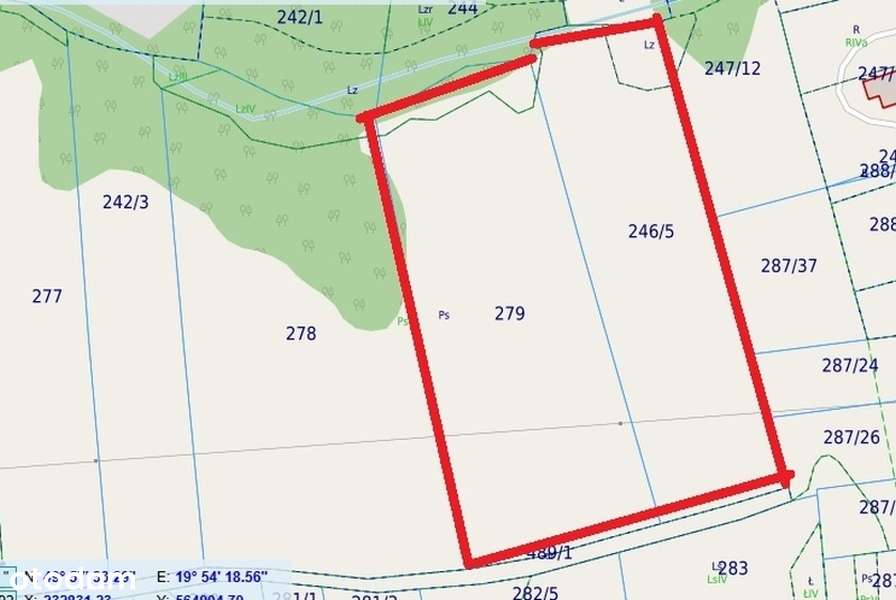 Gaj , Zadziele, działka inwestycyjna, 162 ary-3