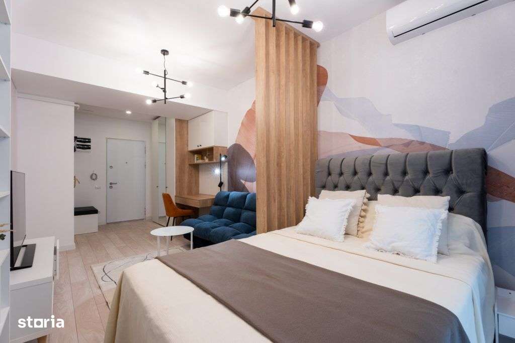 Garsoniera decomandata 44 mp-Statie STB in fata blocului- Splaiul Unir - Imagine principală: 1/6