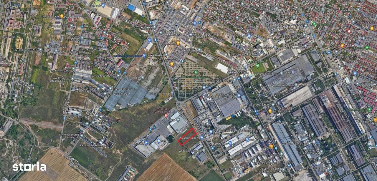 De vanzare terem 8525 mp, deschidere 50 ml - zona Metalurgiei, Sect.4 - Imagine principală: 2/20