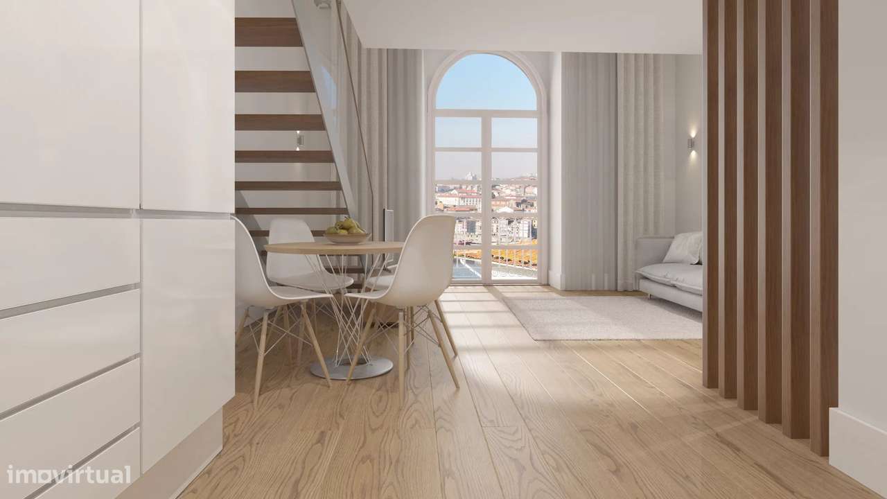 Loft com mezzanine - Fervença Palace - Vila Nova de Gaia-12