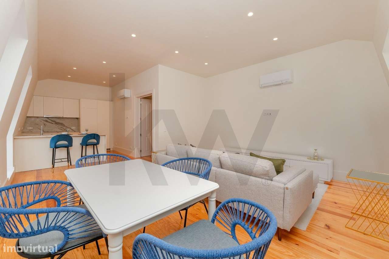 T2 de Luxo com Vista Rio — Largo de Santos, Lisboa - Grande imagem: 3/32