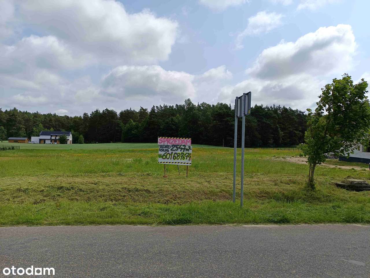 Działka budowlana, pod lasem i blisko jeziora na Pojezierzu Brodnickim - Pełny obrazek: 1/20