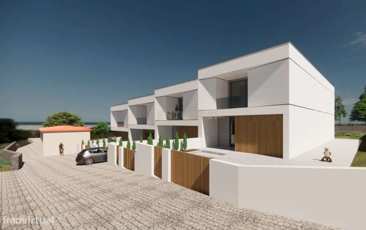 Moradia V3 em Vila Boa do Bispo (Pombal), Marco de Canaveses- Lote 2 - Grande imagem: 1/18