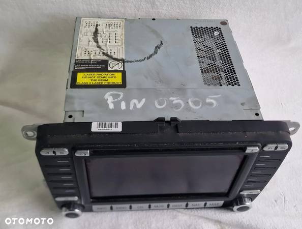 RADIO , NAWIGACJA 1K0035198C  VW PASSAT B6 - 3