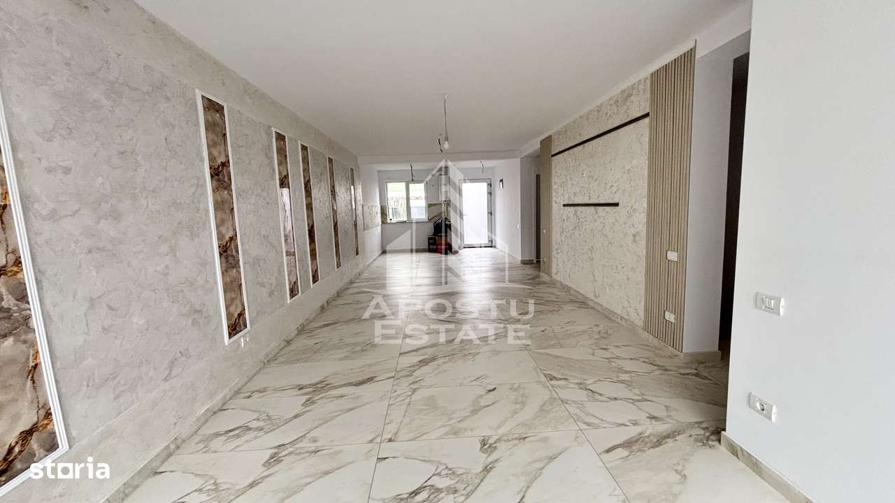 Duplex cu 3 camere, 2 bai, 90 mp utili,teren 350 mp, Mosnita Noua - Imagine principală: 3/7