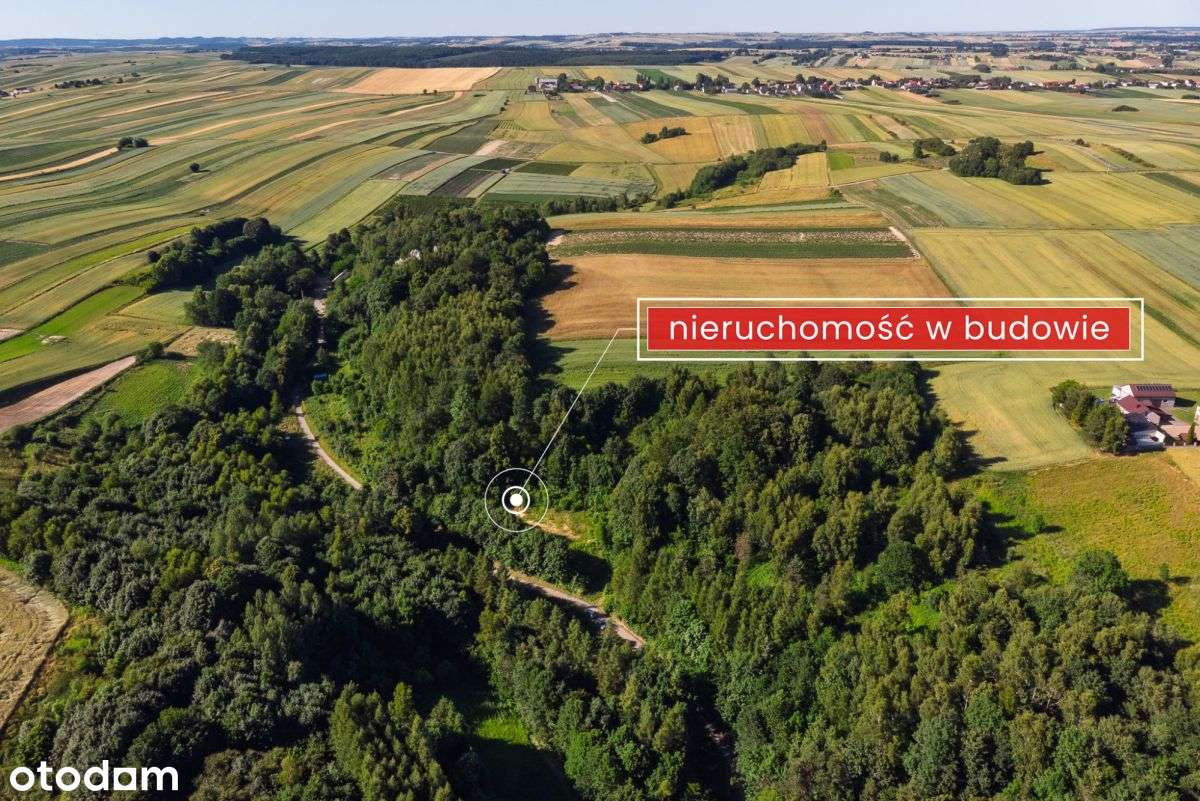 Malownicza duża działka z PnB-8