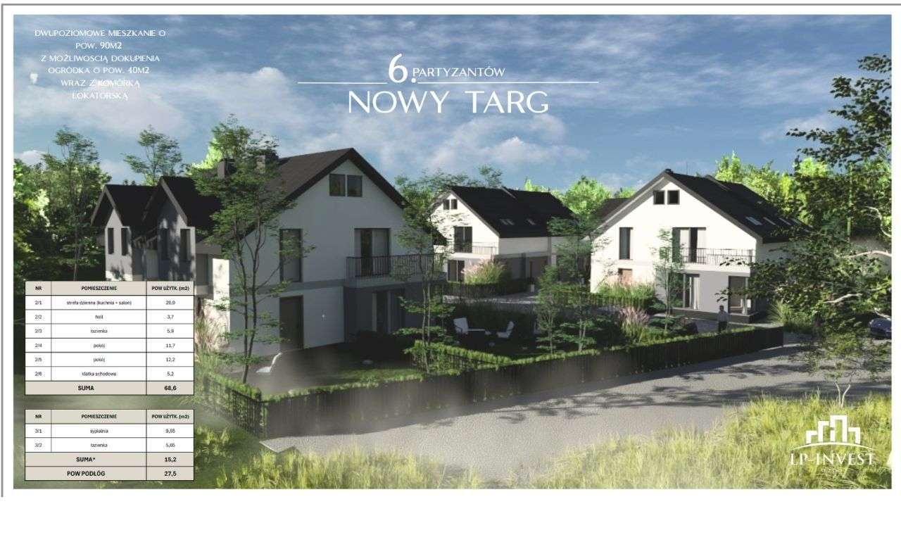 Mieszkanie na parterze nr 8, z 125 metrowym ogródkiem. - Pełny obrazek: 2/8