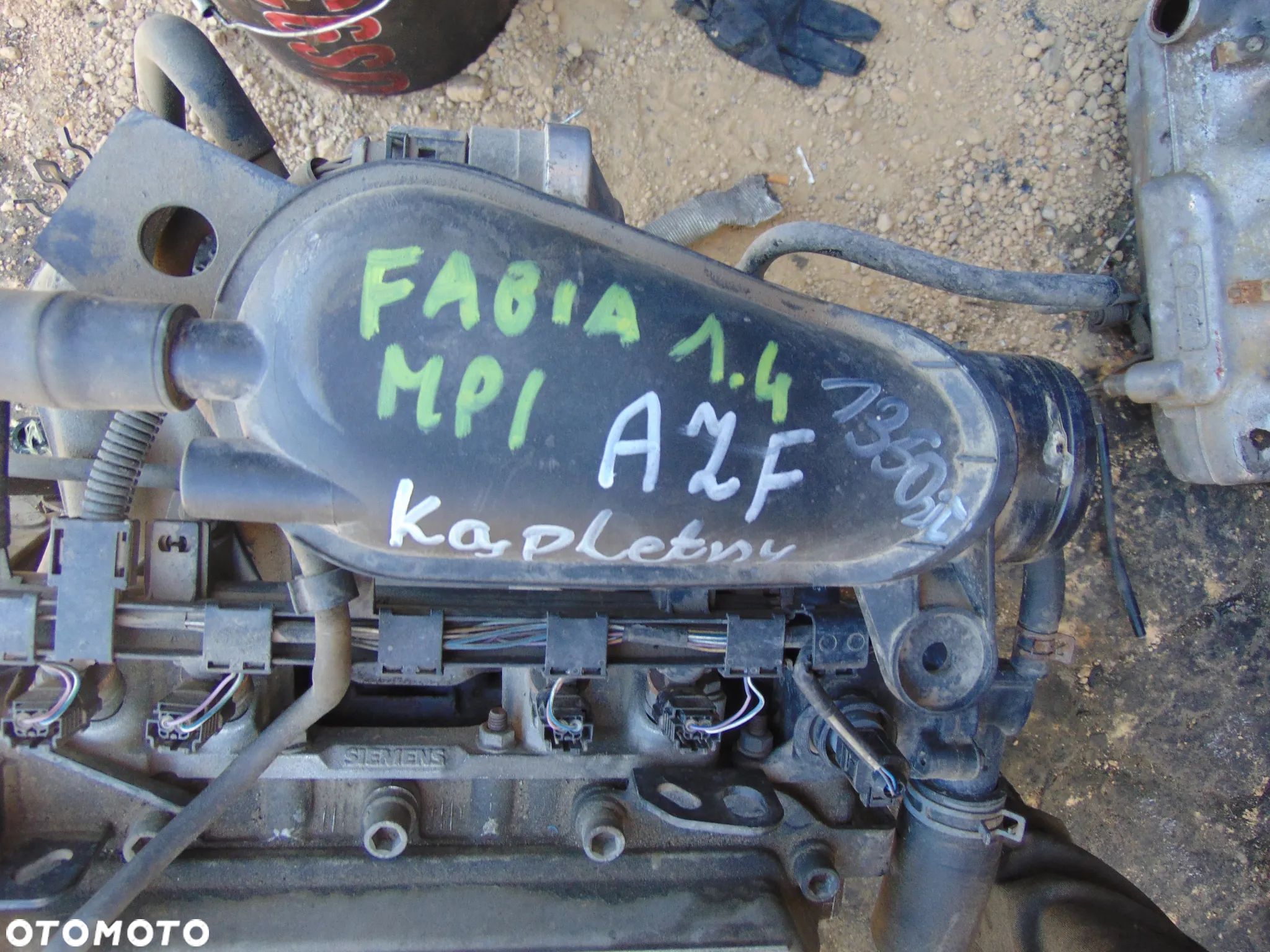 Silnik skoda fabia 1,4 mpi AZF - 1