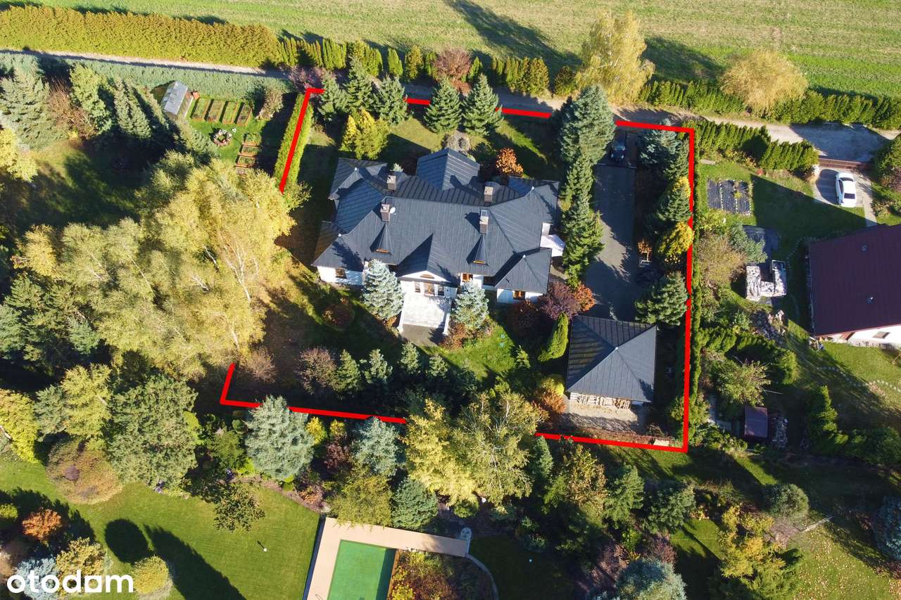 Dom w klasycznym stylu,  ogród, garaż dwustanowiskowy | Krężnica Jara-13