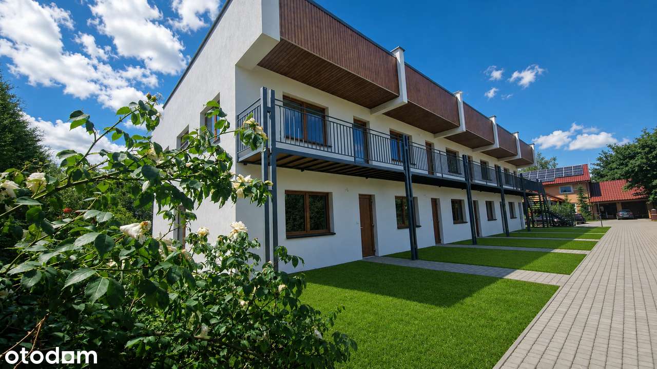 Nowoczesny dom z ogrodem | 93,39 m² | Skarbimierz-Osiedle, ul. Lipowa