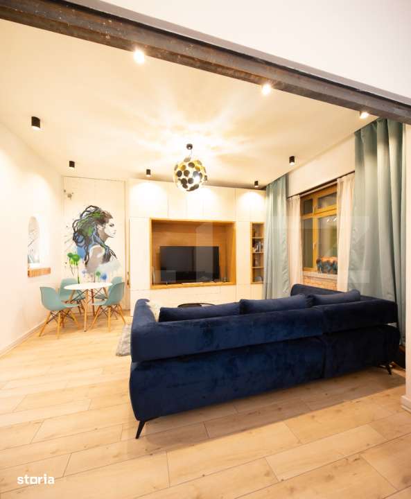 Apartament cu personalitate, tavan inalt si terasa – zona Scala Cent - Imagine principală: 2/19