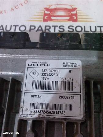 calculator motor dacia mcv 2006  2010 - 1