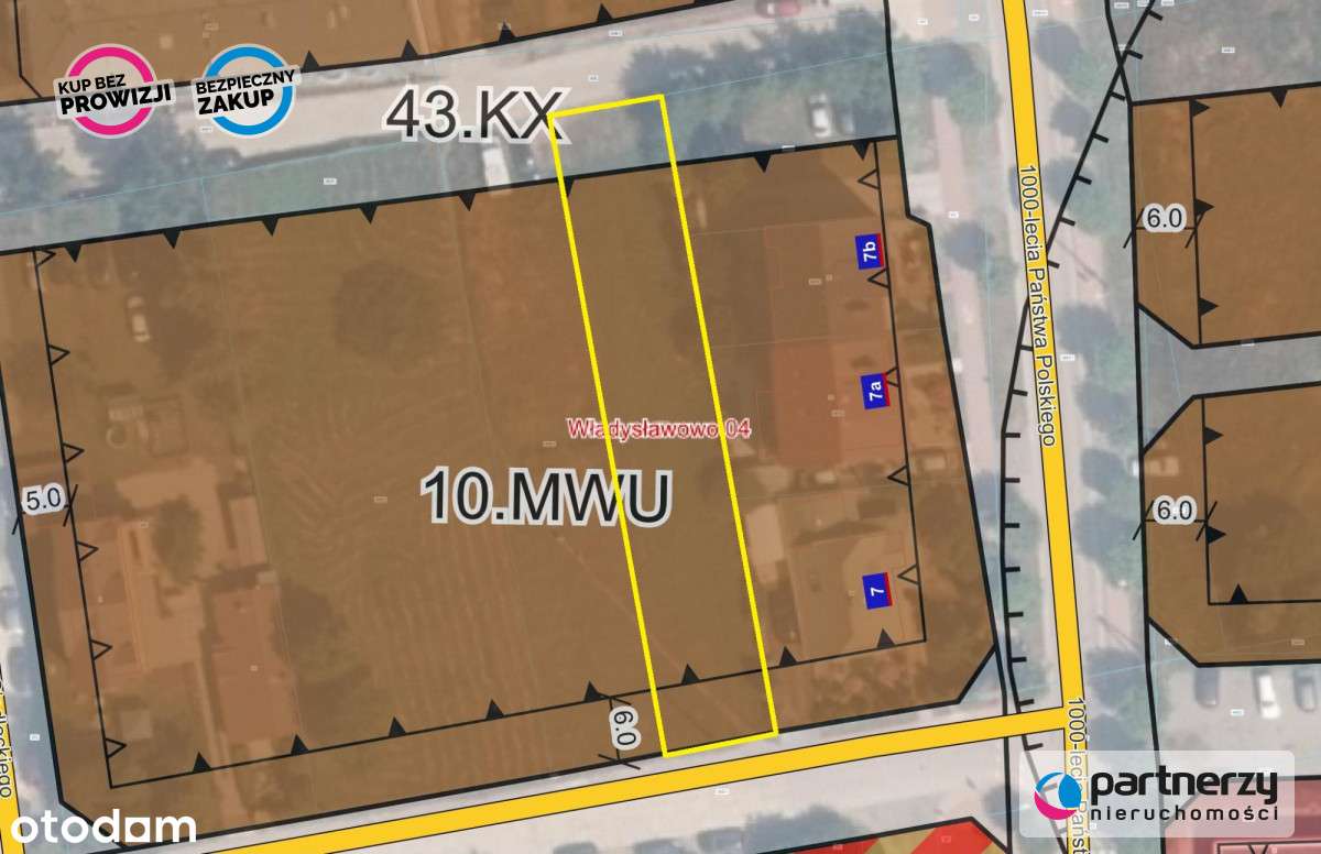 Działka wielorodzinno-usługowa Władysławowo - Pełny obrazek: 4/10