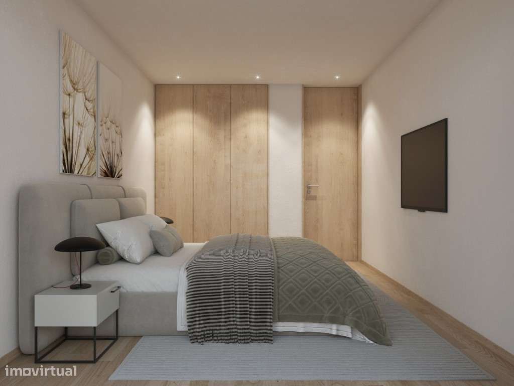 Apartamento T2+1 inserido num condominio fechado com jardim, piscin...-11