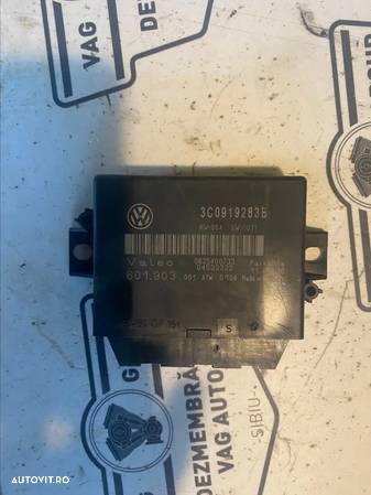 Unitate Modul Calculator Senzori Parcare PDC Parktronic VW Passat B6 2005 - 2010 Cod 3C0919283B - 1