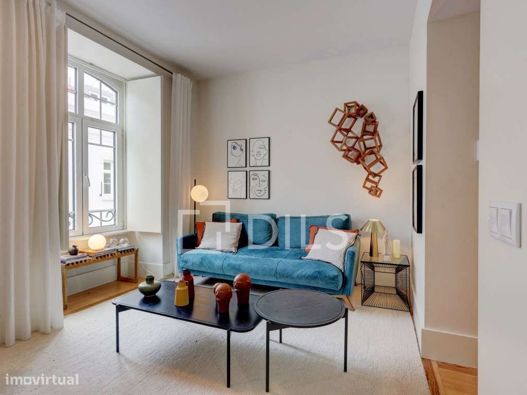 Apartamento T2, com estacionamento, junto à Avenida da Liberdade - Grande imagem: 4/29