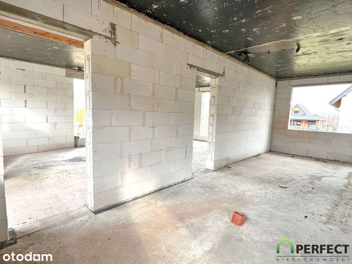 Dom w stanie surowym otwartym - Jarkowice gm. Luba - Pełny obrazek: 5/15