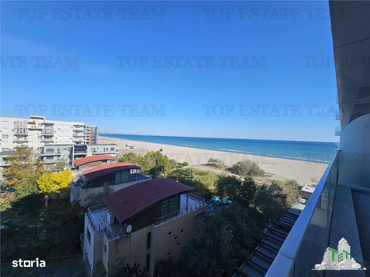 Apartament 2 camere vedere frontala la mare Complex Sea On Mamaia-11