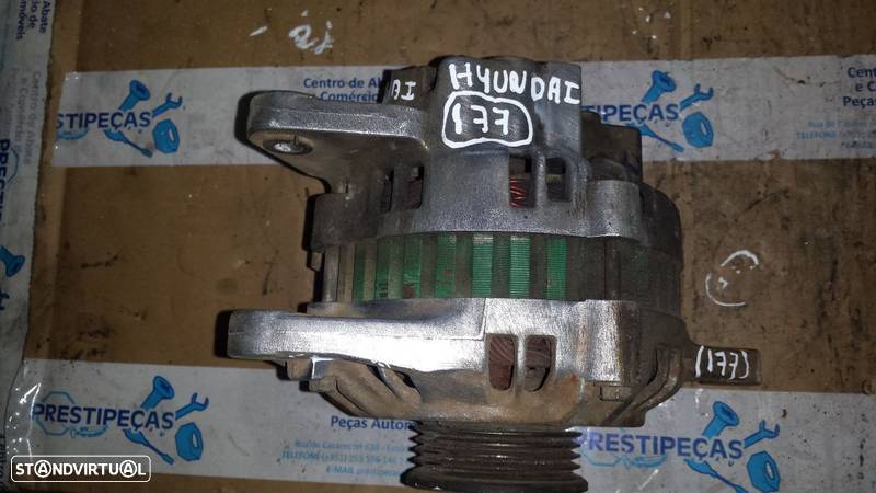 Alternador 373002020 AB175054 HYUNDAI HYUNDAI ACCENT 1997 1.3I HYUNDAI ACCENT 1997 1.3 I 0P HYUNDAI RD COUPE 1998 1.6I 114CV 3P CINZA MANDO - 1