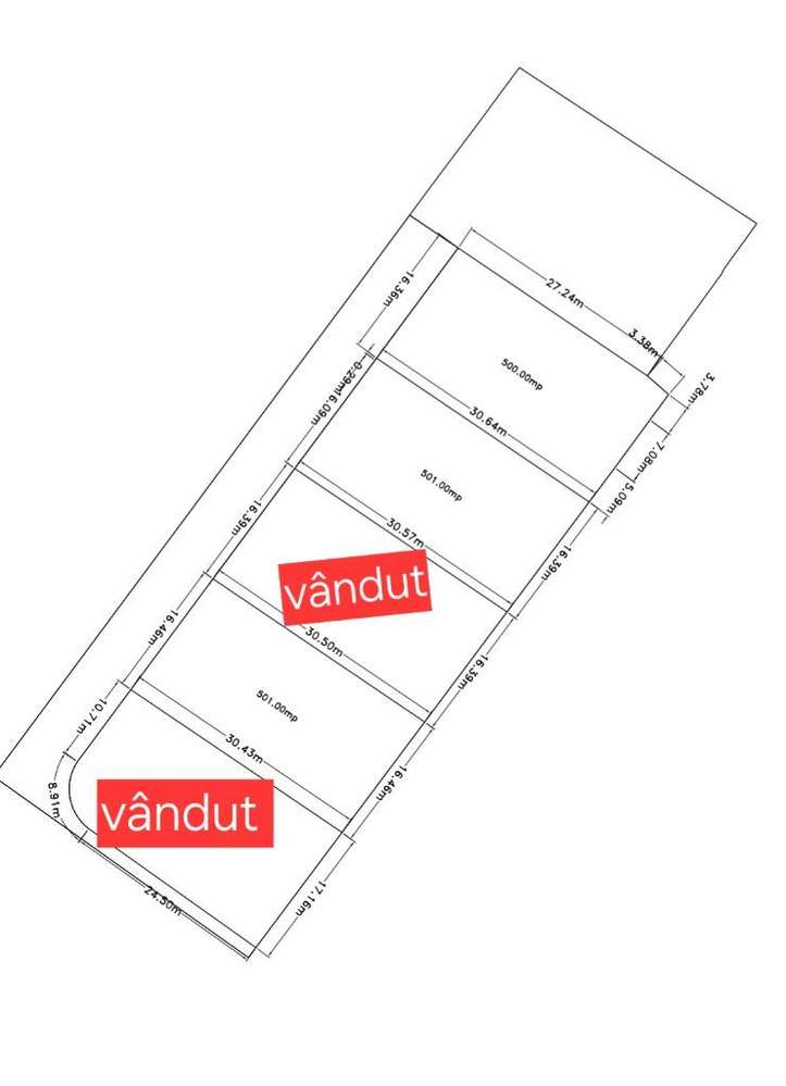 Loturi teren/ Măgurele Ilfov/ La Pădure/ Preț 120 Euro mp. - Imagine principală: 1/2