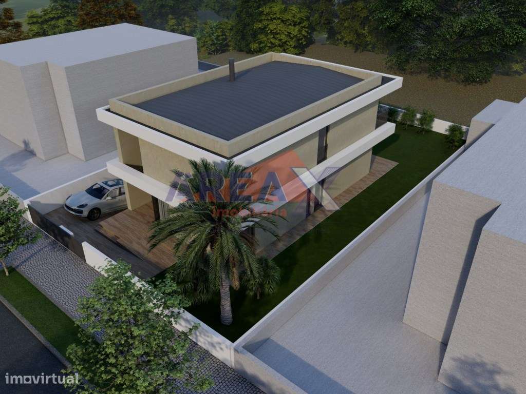 Moradia Isolada, T4, de Arquitetura Moderna - em fase de pedreiro - Grande imagem: 5/25