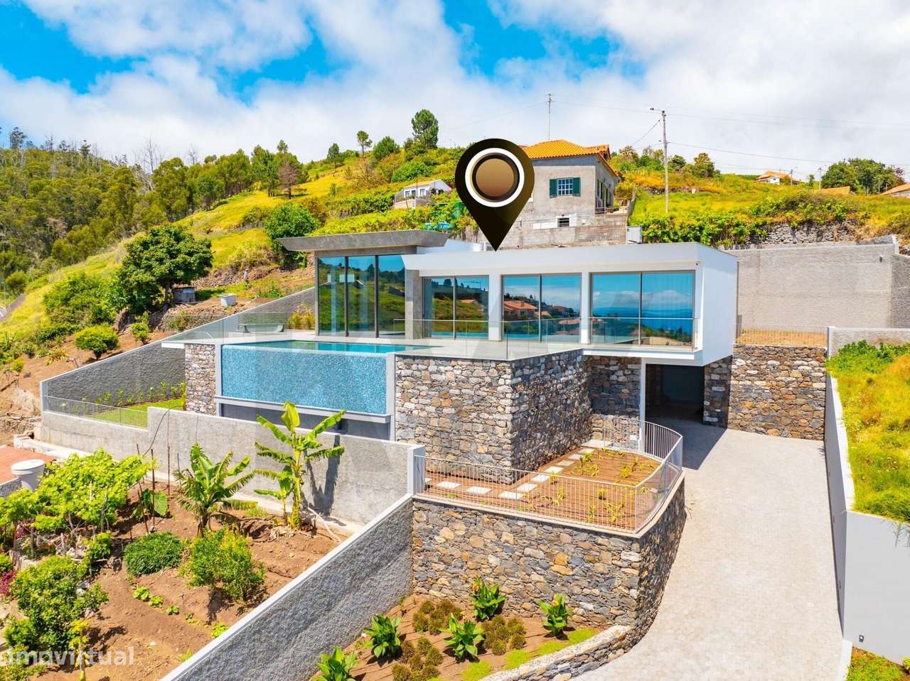 Moradia T3+1 de Luxo | Fazendinha | Estreito de Calheta | Ilha da Made - Grande imagem: 3/43