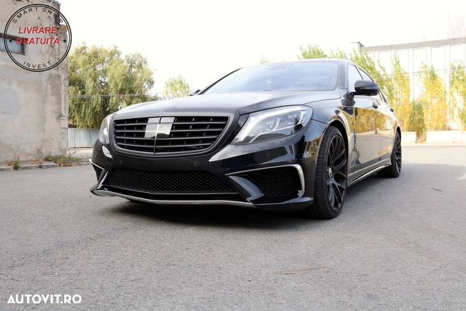 Pachet Exterior Mercedes W222 S-Class (2013-06.2017) S63 Design Chrom Editie Speci- livrare gratuita - 15