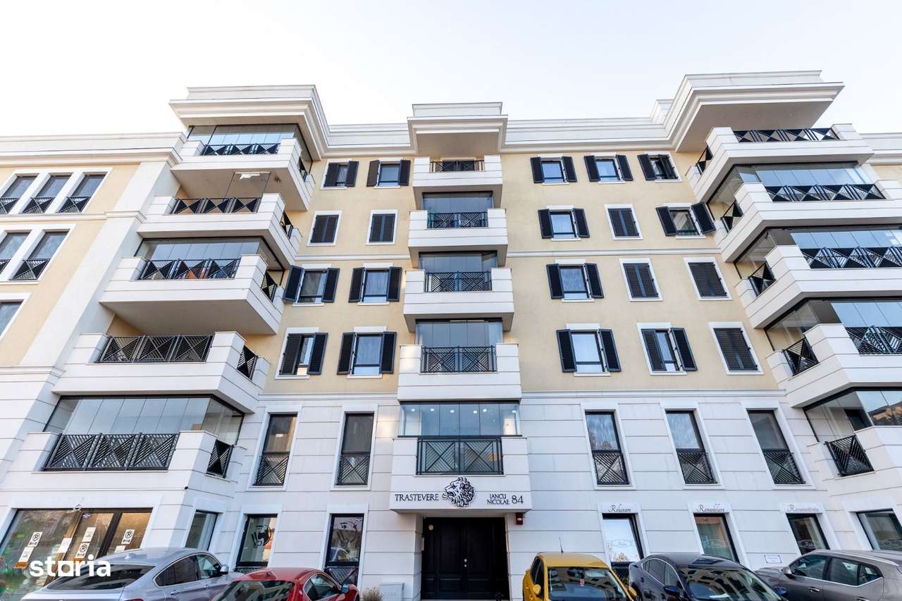 Penthouse Trastevere, complex cu piscina si gym-15