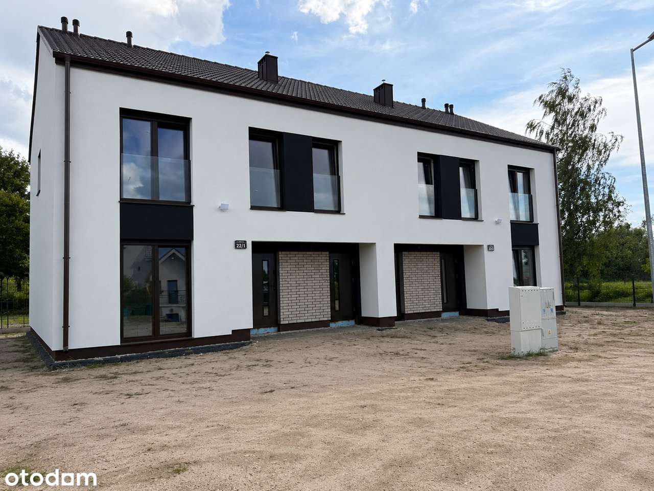 Nowoczesny dom 142,75 m² | Działka 580 m² | Dwie przestrzenie |