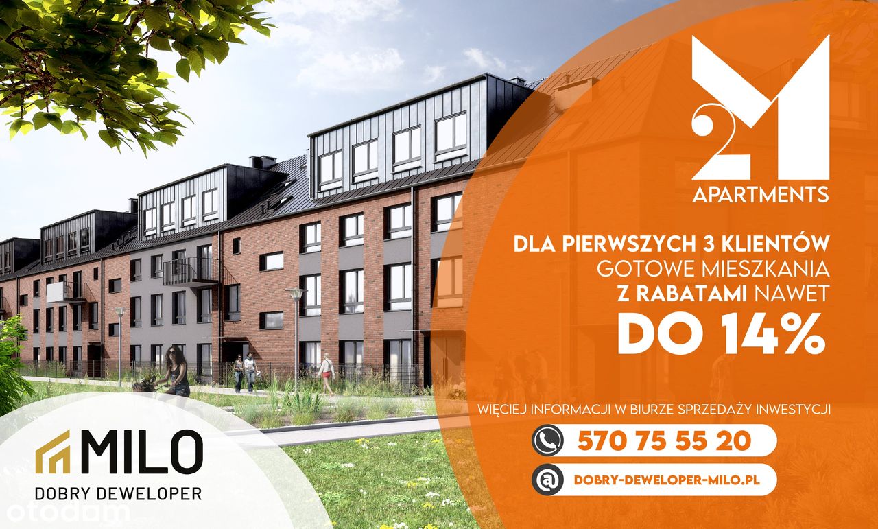 Milo Dobry Deweloper 2M Appartments - Pełny obrazek: 1/19