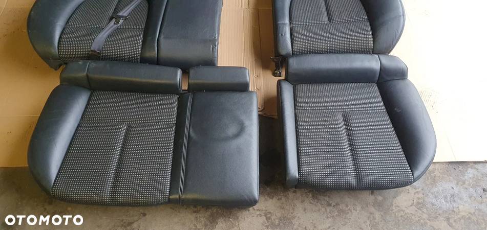 Fotele komplet kanapa pół skóra Peugeot 407 SW - 11
