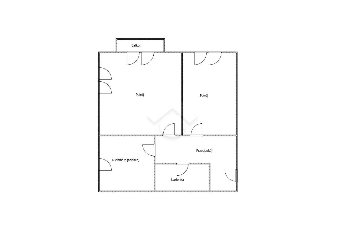 Bronowice | 50m2 | 1 piętro | balkon | MPEC-12