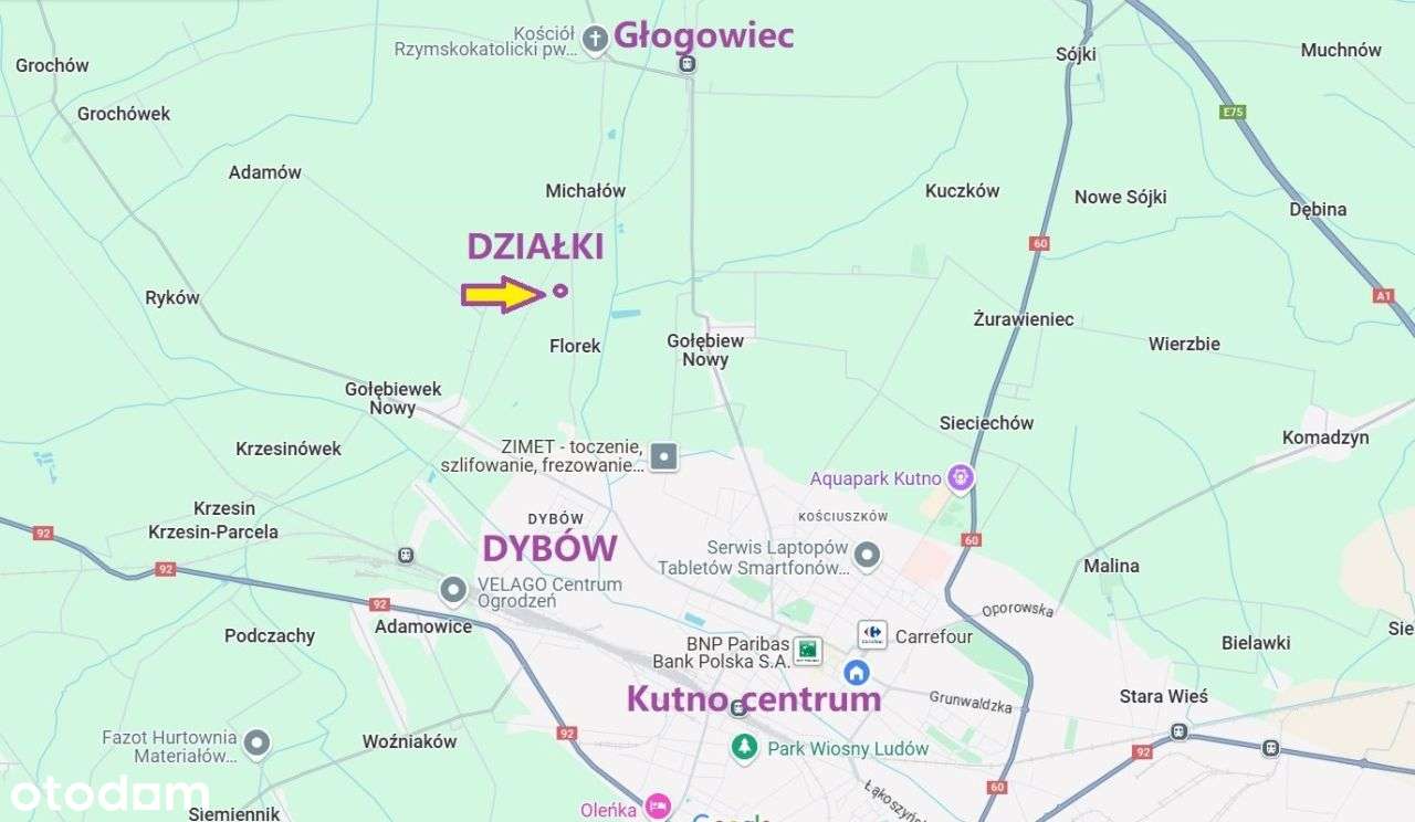 Działka, 1 211 m², Florek - Pełny obrazek: 4/4