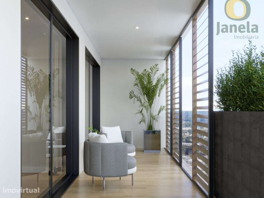 Maravilhoso T3 Moderno, em edifício com piscina e vistas Ria Formos... - Grande imagem: 2/8