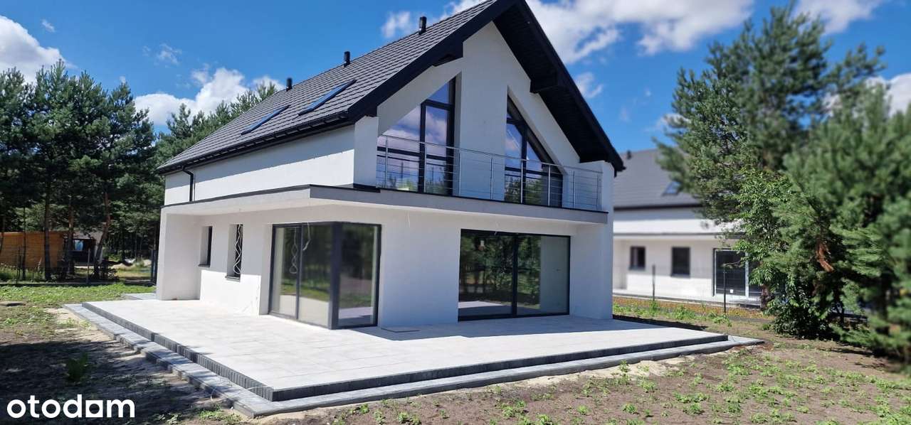 Piękny Nowy dom  przy lesie, Sokolniki - Pełny obrazek: 3/9