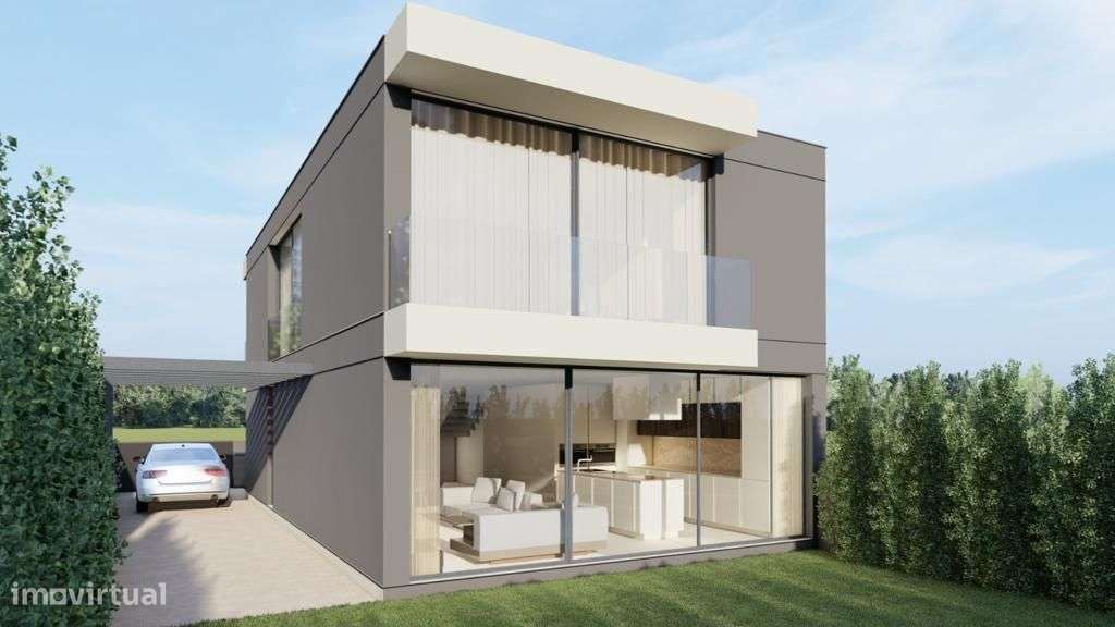 Vendo moradia nova T4 com arquitetura moderna junto a praia - Grande imagem: 3/10